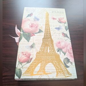 Floral Eiffel Tower Photo Album